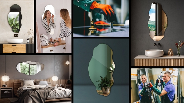 Espelho orgânico 45x90