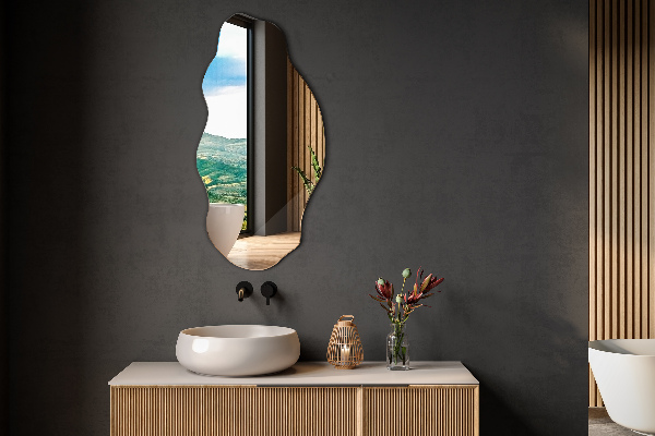 Espelho orgânico banheiro 50x100