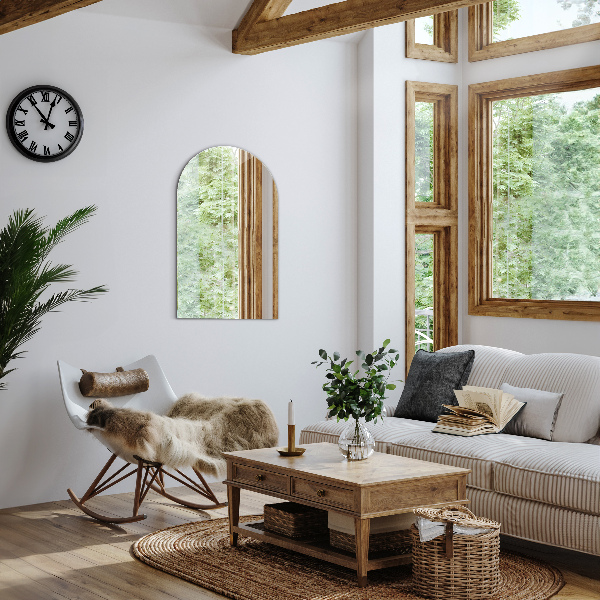 espelho semi oval 40x70 cm