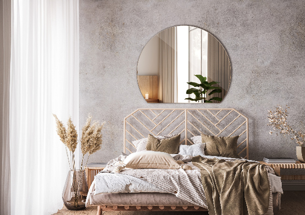 Espelho biselado decorativo 63x70 cm