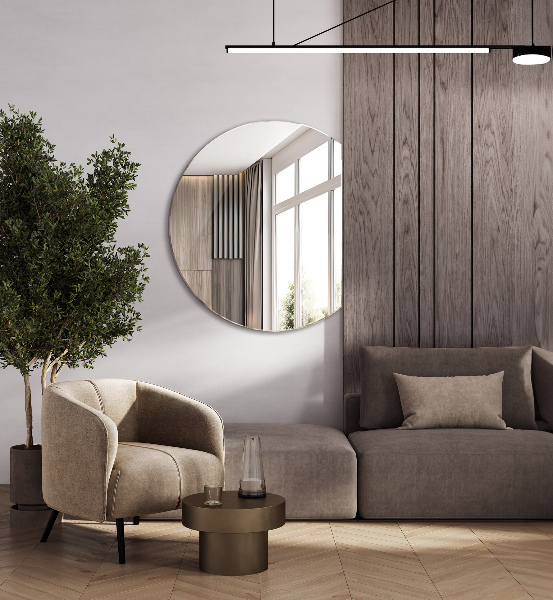 Espelho biselado decorativo 63x70 cm