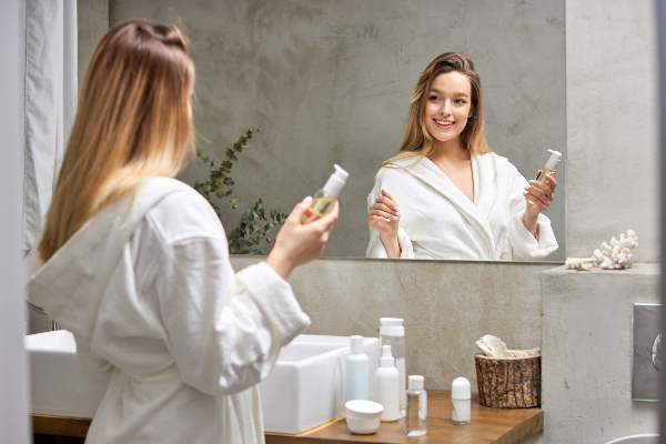 Espelho retangular sem moldura 60x40 cm