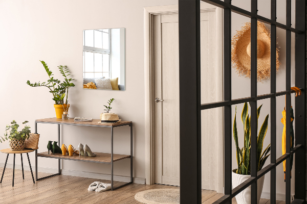 Espelho retangular decorativo sem moldura 70x50 cm