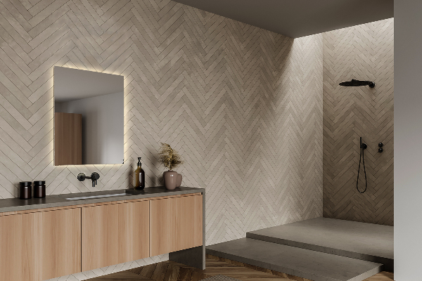 Espelho retangular LED 50x50 cm