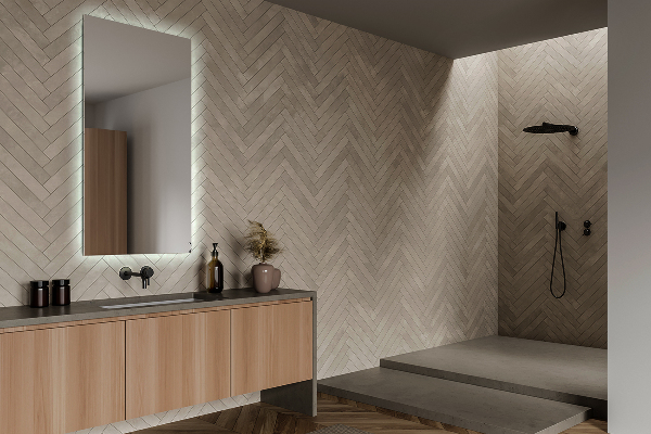 Espelho quadrado LED 60x40 cm