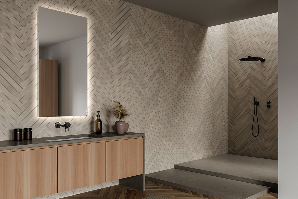 Espelho retangular com iluminação LED 60x40 cm