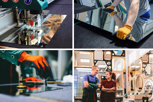 Espelho redondo com led fi 80 cm