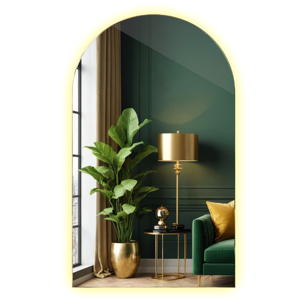 Espelho arco LED 60x100 cm