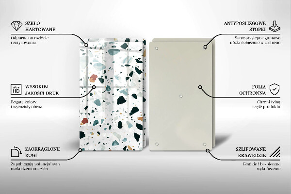 Painel de proteção para cozinhas Pedra clara de grés