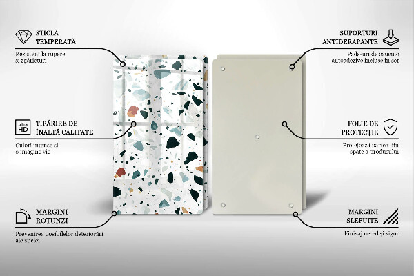 Painel de proteção para cozinhas Pedra clara de grés