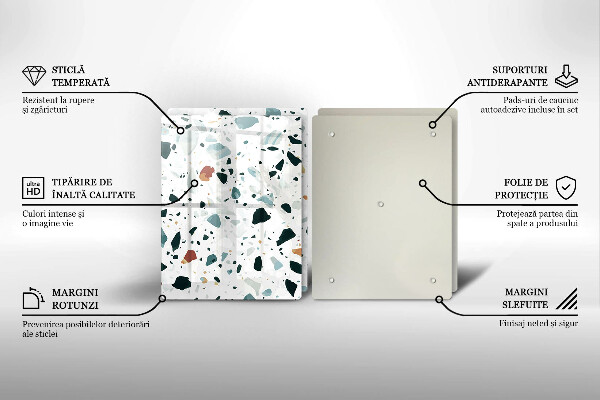 Painel de proteção para cozinhas Pedra clara de grés