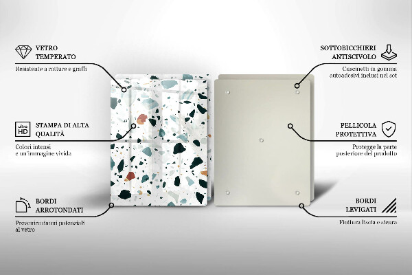 Painel de proteção para cozinhas Pedra clara de grés