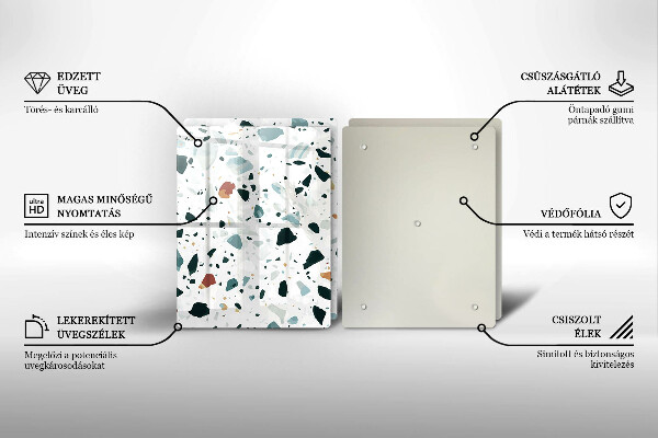 Painel de proteção para cozinhas Pedra clara de grés