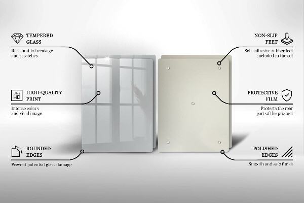 Tampa de parede do fogão a gás Cor cinza