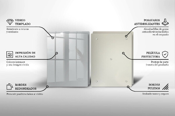 Tampa de parede do fogão a gás Cor cinza