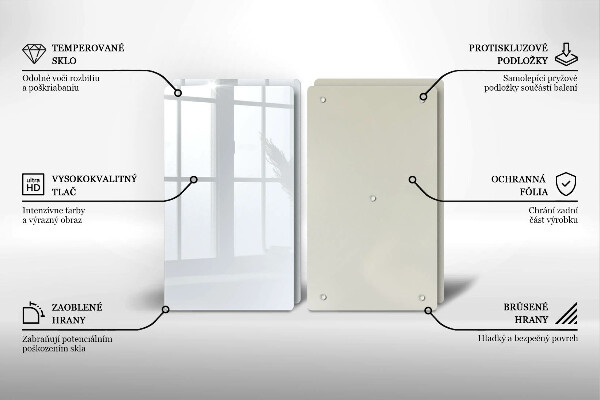 Tampa de parede do fogão a gás Cor branca