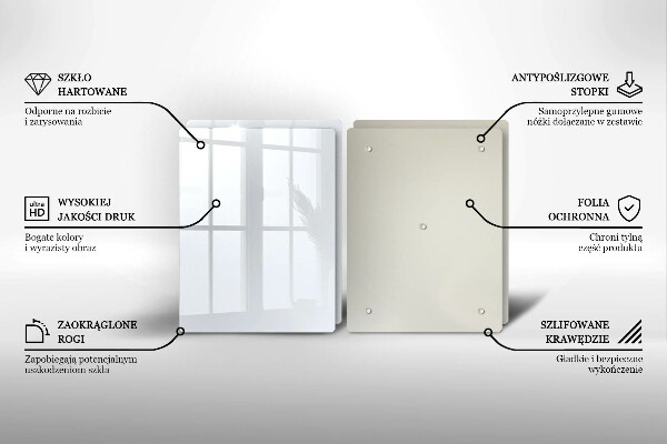 Tampa de parede do fogão a gás Cor branca