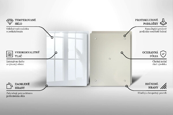 Tampa de parede do fogão a gás Cor branca