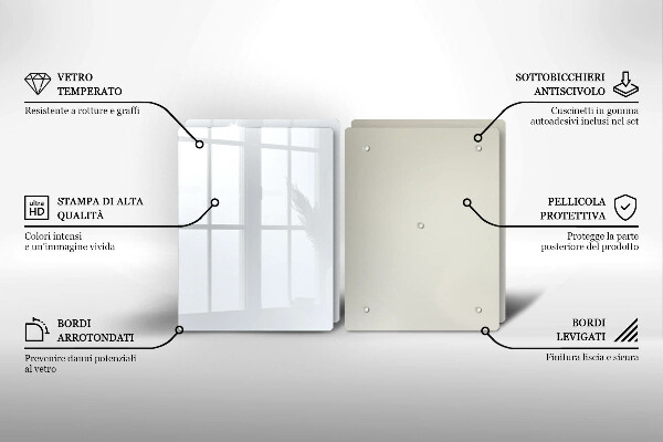 Tampa de parede do fogão a gás Cor branca