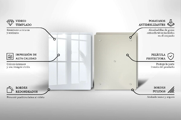 Tampa de parede do fogão a gás Cor branca