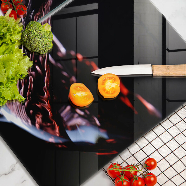 Tampa de parede para fogão a gás Copo de vinho tinto