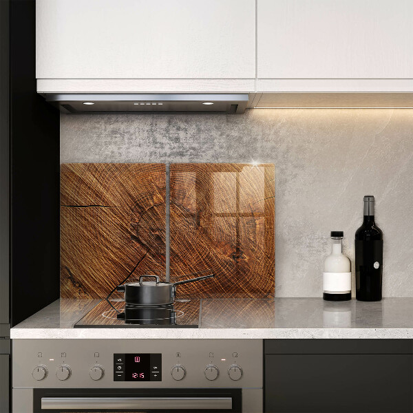 Placa de proteção da placa de fogão a gás Estrutura de madeira