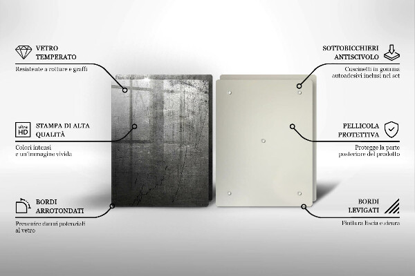 Tampa de parede do fogão a gás Textura de metal