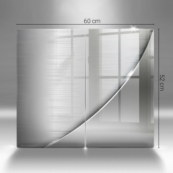 Tampa de parede do fogão a gás Formas metálicas