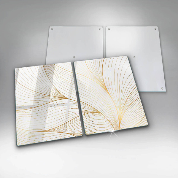 Protetor de fogão Padrão moderno de linhas