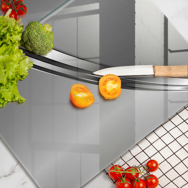 Tampa de parede do fogão a gás Abstração em metal