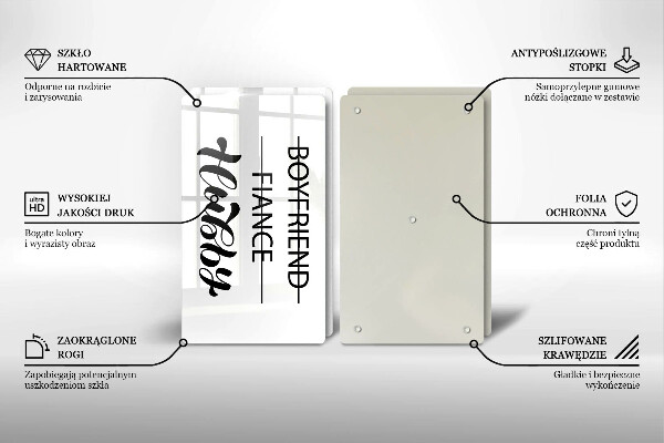 Proteção da parede na cozinha Inscrição, frase, padrão