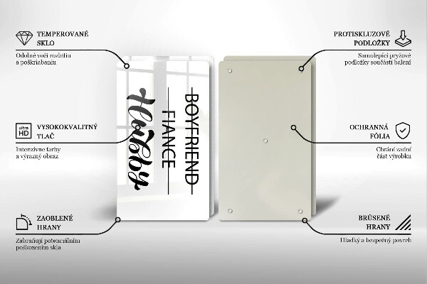 Proteção da parede na cozinha Inscrição, frase, padrão