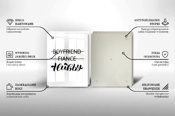 Proteção da parede na cozinha Inscrição, frase, padrão