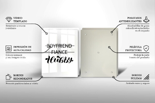 Proteção da parede na cozinha Inscrição, frase, padrão