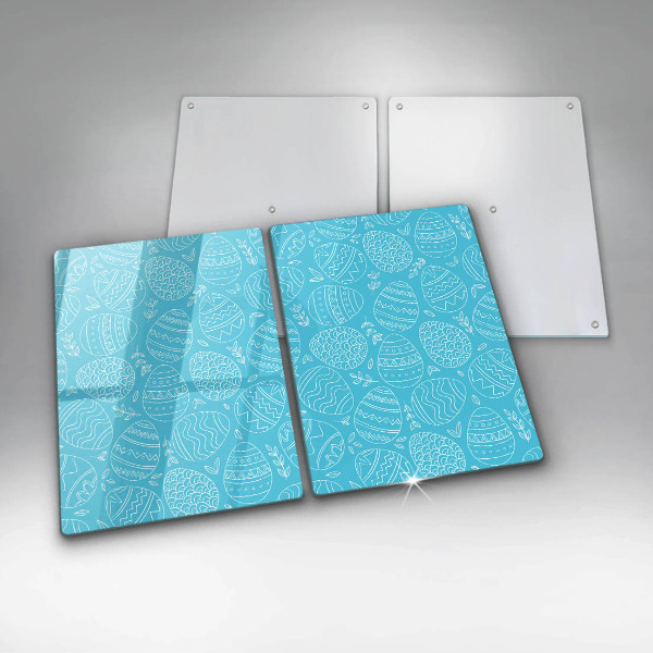 Tampa de parede do fogão a gás Tema de Páscoa