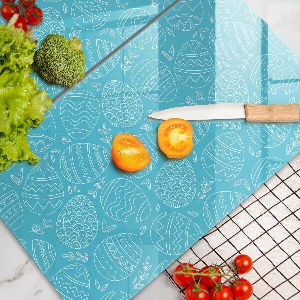 Tampa de parede do fogão a gás Tema de Páscoa