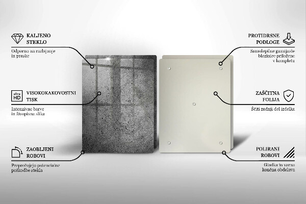 Tampa de parede do fogão a gás Textura de pedra de concreto