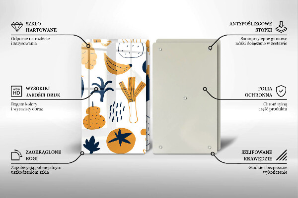 Placa de proteção da placa de fogão a gás Ilustração de comida