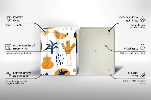 Placa de proteção da placa de fogão a gás Ilustração de comida