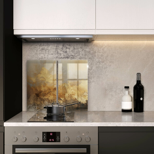 Tampa de parede do fogão a gás Textura rica