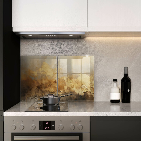Tampa de parede do fogão a gás Textura rica
