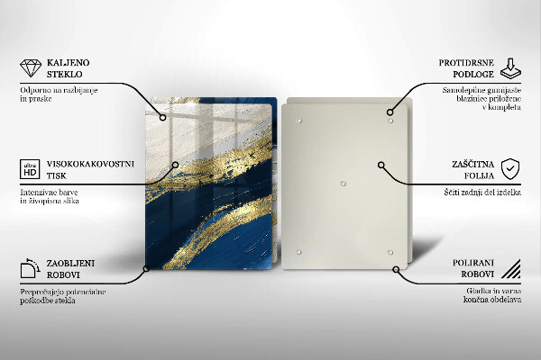 Exaustor a gás Textura com ouro