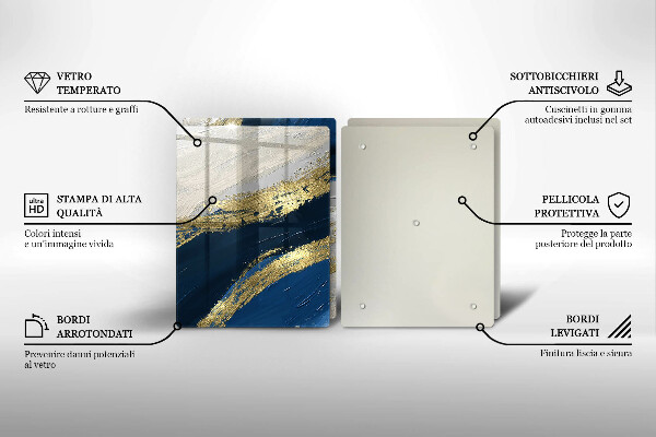 Exaustor a gás Textura com ouro