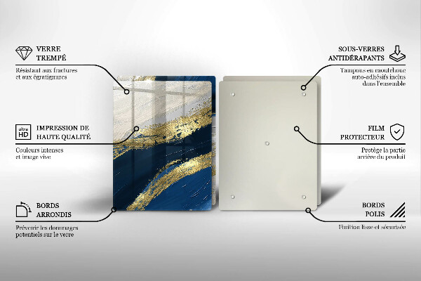 Exaustor a gás Textura com ouro