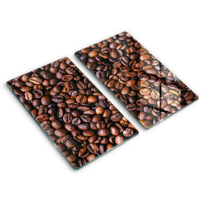 Painel de proteção para a cozinha Grãos de café