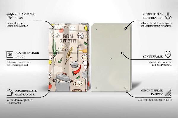 Painel de proteção para cozinhas Ilustração cozinha