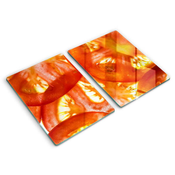 Painel de segurança para cozinhas Fatia de tomate vermelho