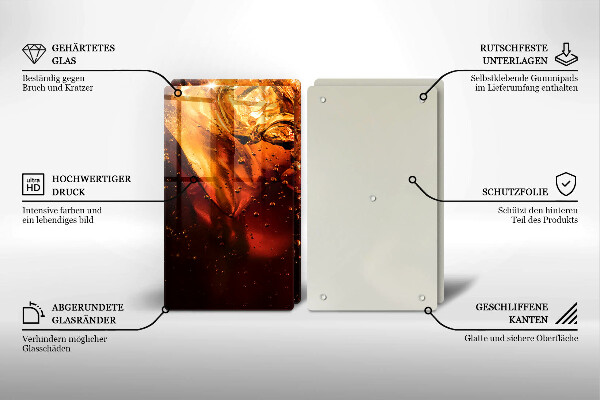 Painel de segurança para cozinhas Refrigerante com gelo
