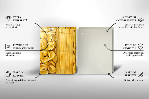 Painel de proteção para cozinhas Macarrão