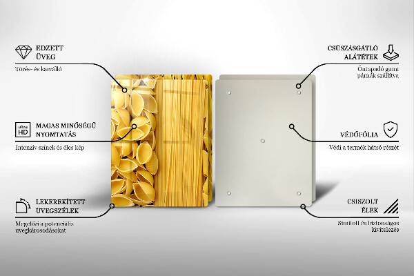 Painel de proteção para cozinhas Macarrão
